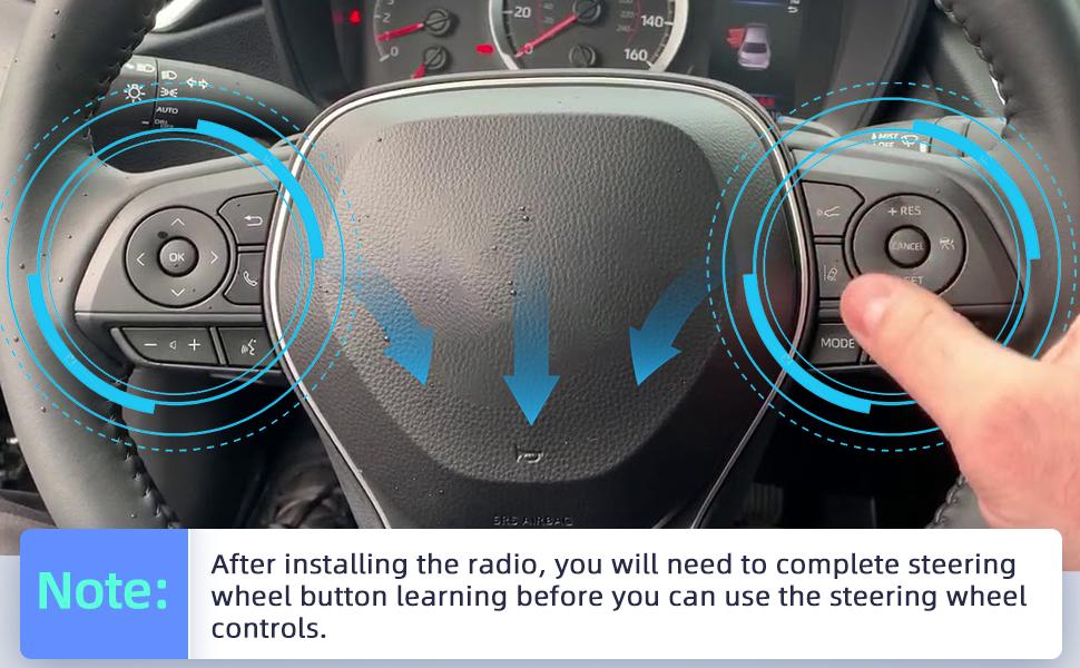 10.4‘’ Single Din Car Stereo with Wireless Carplay Android Auto, Manual Rotator Screen with Bluetooth FM AM Radio Mirror Link USB/AUX/Equaliser Setup + Reversing Camera