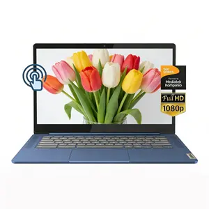 Lenovo Slim 3 Chromebook Laptop, 14" FHD Touchscreen Computer, 8-Core MediaTek Kompanio 520 Processor, 4GB RAM, 64GB Storage, Wi-Fi 6, Webcam, Chrome OS