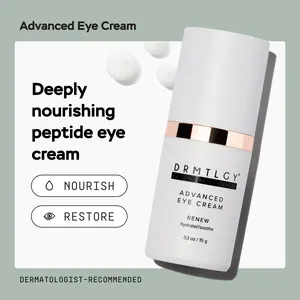 DRMTLGY Advanced Eye Cream 0.53oz with Peptides and Ceramides