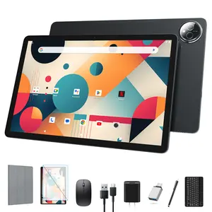 Android Tablet, 11 inch Android 15 Tablet, MTK8786 Octa-Core Processor, 16GB RAM 128GB ROM, 4G LTE Tableta, 5G WiFi+Cellular, 21MP Dual Camera,1TB Expansion, Keyborad, Mouse, Case etc