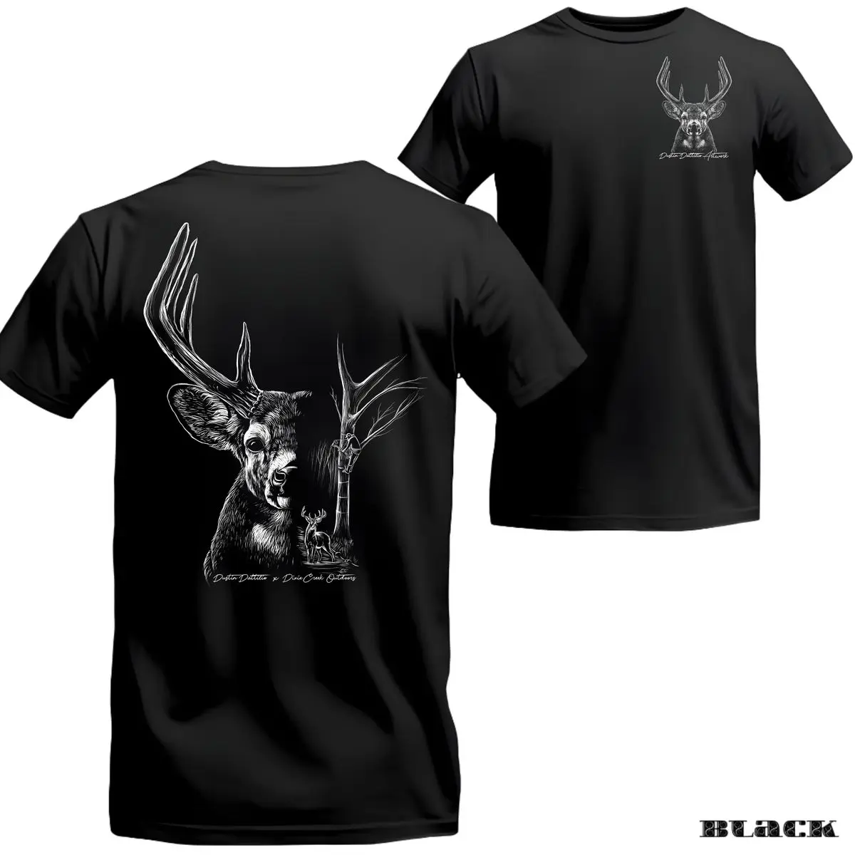 180g【100%cotton】 Trend 2026 |   Deer Hunting Graphic T-Shirt |   Buck Antler Hunter Tee Men |   Wildlife Outdoor Apparel |   Gift for Hunter Dad Boyfriend |   Deer Season Camp Trip Gift Idea |   Casual Hunting Streetwear Shirt |   Nature Adventure L