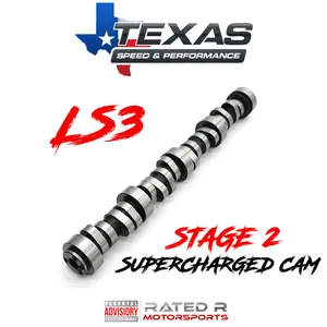 Texas Speed GM LS3 Supercharged Stage 2 Camshaft
