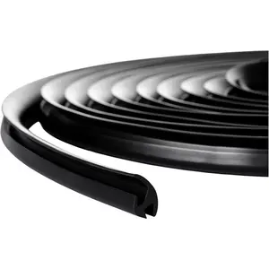 16  (5 M) Windshield Cowl Seal Strip Rubber Black Molding Trim Strips for ,  and Van Windshields