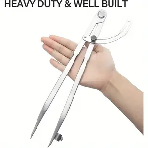 Woodworking Compass Drawing Carpenter Compass 100MM-300mm Circular Marking Tool Design Layout Tool for Geometry Drawing Drafting