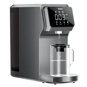 Stokk T1 UV Reverse Osmosis Water Filter Countertop, Carafe Alkaline Mineral Boost, 6 Stage RO Water Filtration System, Home Water Purifier for PFAS Pb TDS