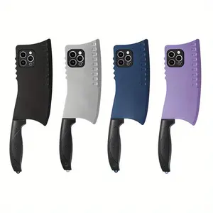 Applicable to iPhone 15 PRO MAX, Apple phone cases for 14 PRO MAX/13/12/11/xs, funny kitchen knife