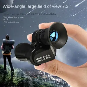 Portable High Definition Monocular Telescope High Magnification Zoom Outdoor Gear For Hunting Camping Mountaineering And Fishing