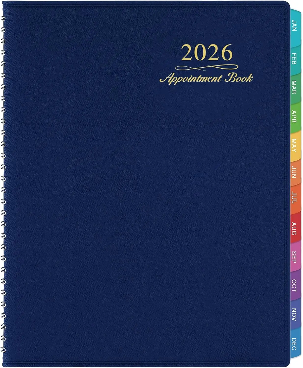 2026 Appointment Book Planner Weekly Appointment Book 2026 January December 2026, 8.26"x 11.4" Daily/Hourly Planner with Tabs