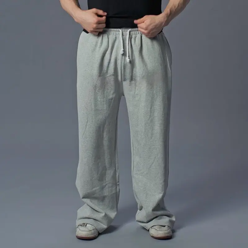EKKO Oversized 100% Cotton Fleece Sweatpants