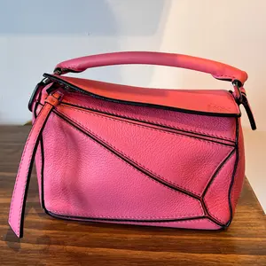 Pre-owned Loewe Leather Crossbody Bags Puzzle Mini Shoulder Bag