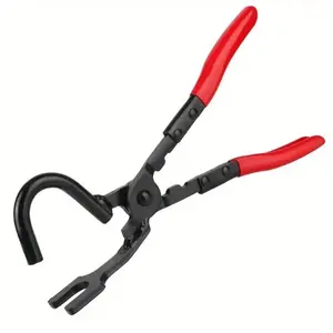 Automotive Exhaust Hanger Removal Tool, Universal Rubber Gasket Gripper Pliers with Non-Slip Ergonomic Handle, Universal Car Hose Removal Tool for Muffler & Tailpipe - Mechanic Garage Tools