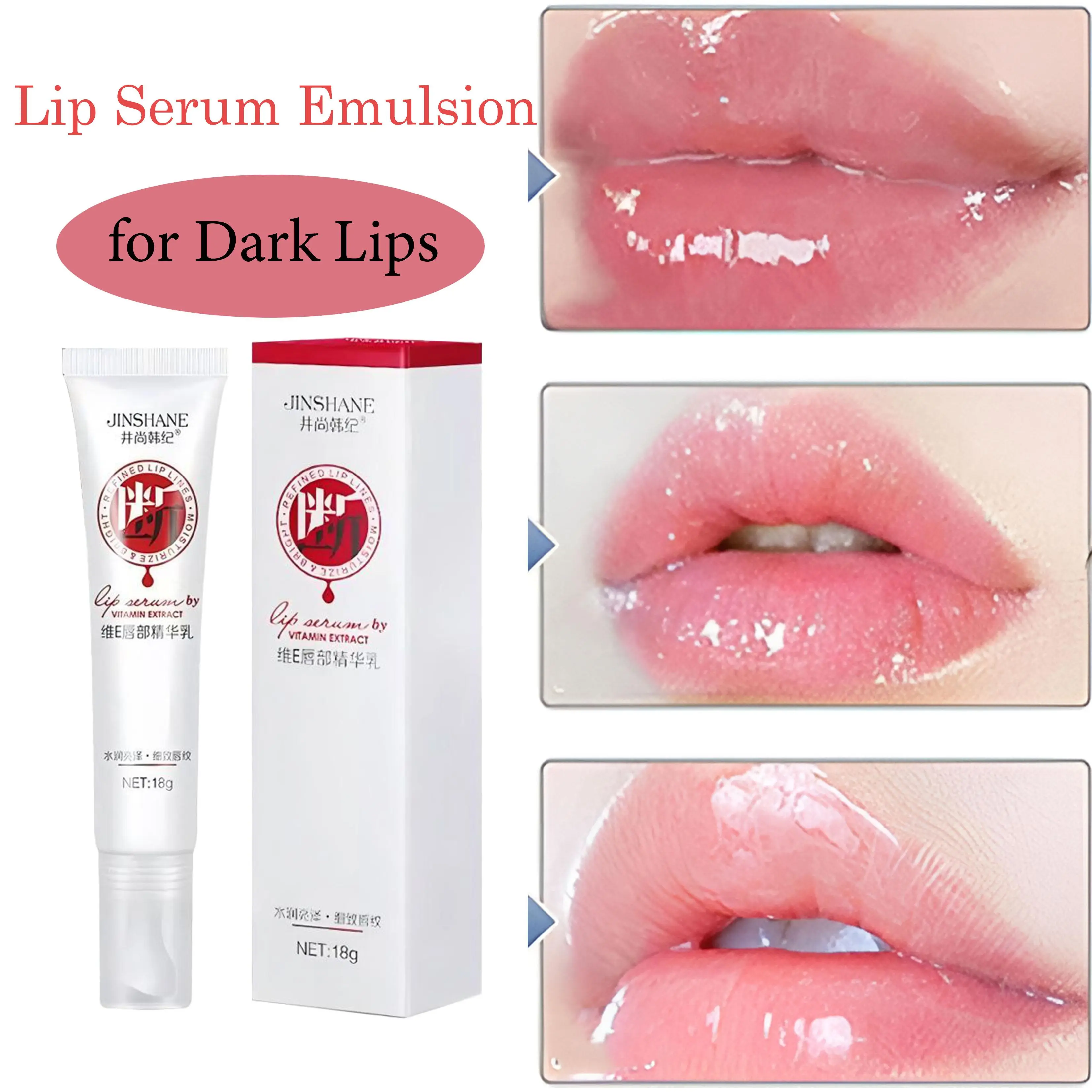 Remove Dark Smoke Lips Pink Fresh Treatment Lip Balm Moisturizer Nourishing Essence Lips