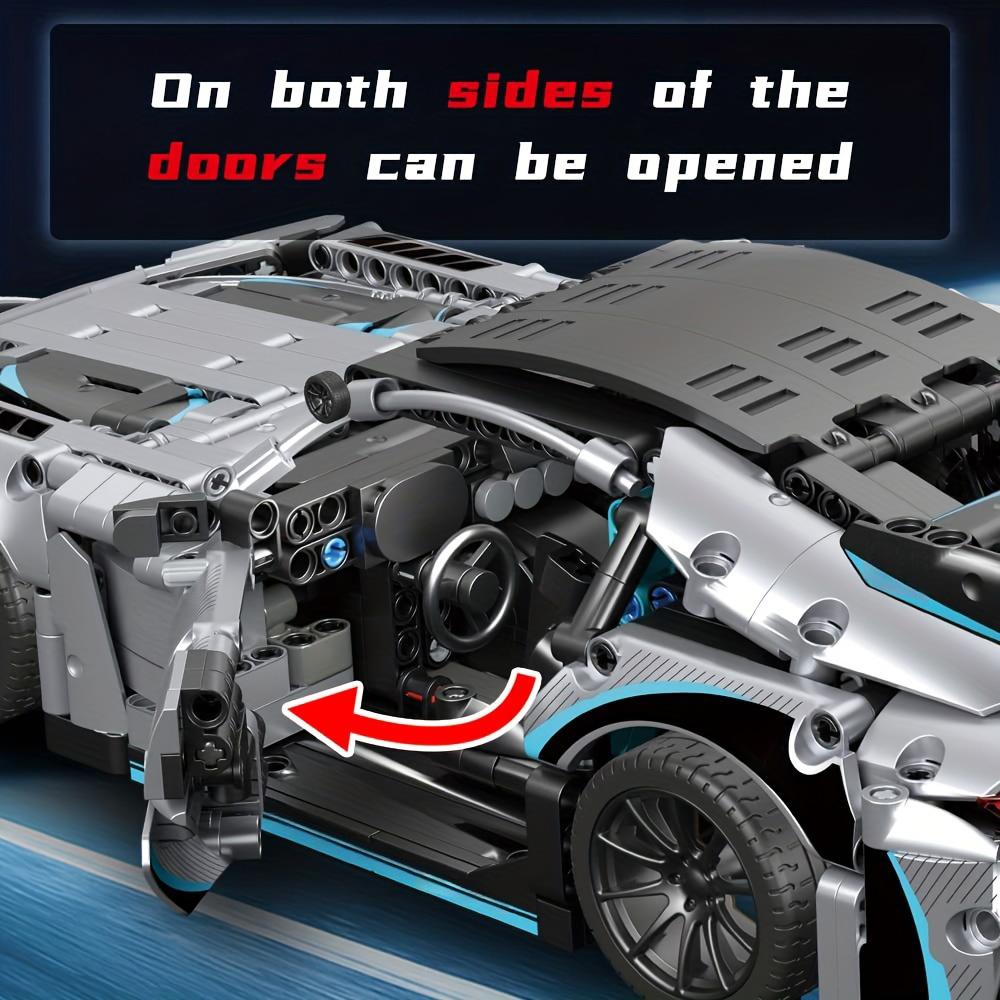 Racing construction set sports 1:14 MOC building block toy boy or adult set, boys' supercars can be used as ornaments