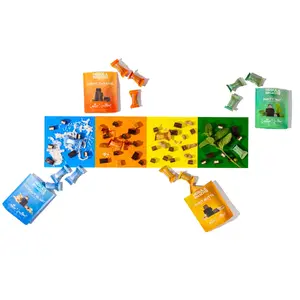 Nebula Snacks Filled Dark Chocolate Bites - Zero Sugar Zero Artificial Ingredients Organic Dark Chocolate Dairy Free Gluten Free Healthy Snack Variety Pack - Cocoa