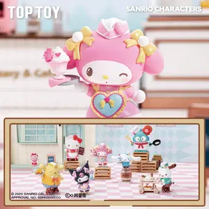 [Christmas Gift] TOPTOY Sanrio Roller Skating Restaurant Figures Blind Box – Adorable Themed Character Collectibles, Perfect Thanksgiving and Christmas Gift for Sanrio Fans, Cute Desk/Shelf Decor for Home/Office,Perfect Gift for Mom,#Summervibes