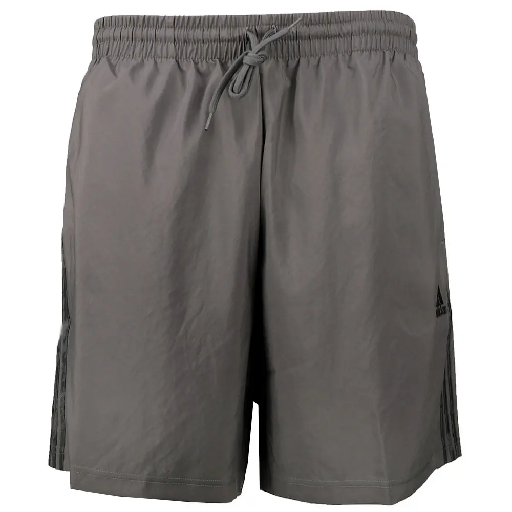 adidas Mens Aeroready Essentials Chelsea 3-Stripes Shorts Training Casual Bottoms Casual Breathable - Grey