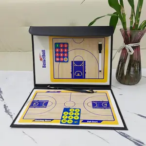 Portable Magnetic Folding Basketball Coaches Board, Basketball Game Strategy Board with Erasable Magnetic Marker, Basketball Training Equipment,Christmas Gift, TikTok Shop Black Friday