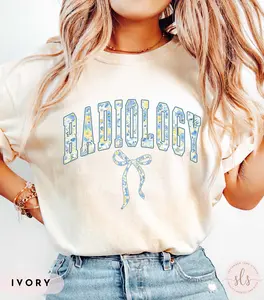 Comfort Colors Radiology Shirt, Radiologist tee ,RAD Tech tshirt, X-Ray Tech Gift,Radiologic Technologist CT MRI Tech Gift Fabric Top Womenswear Fit Medium Streetwear