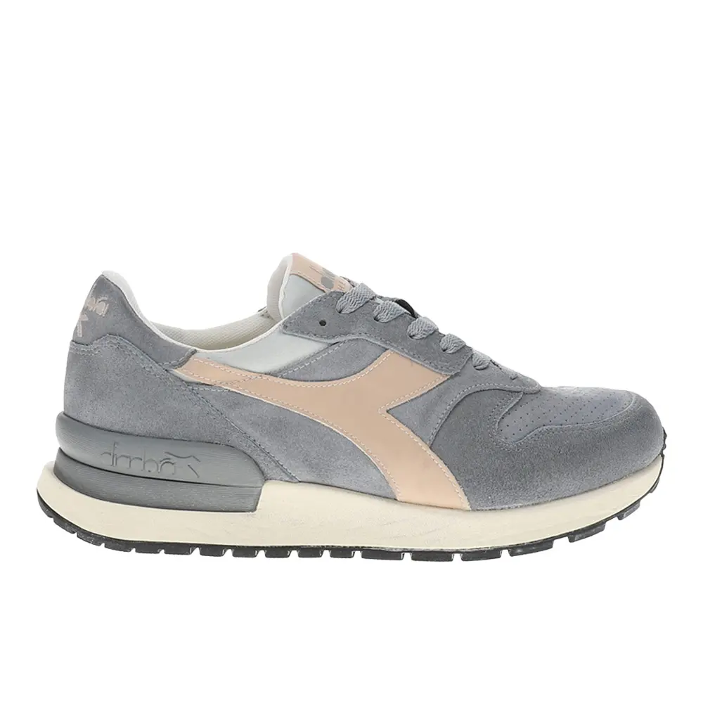 diadora Mens Conquest Suede Sw Lace Up Sneakers Shoes Casual - Grey