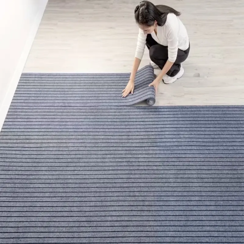 Self-adhesive anti-slip surface for jigsaw mats. These soft Multifunctional mats are suitable for the kitchen, bedroom, living room, balcony, both and outdoors, for doormats, mats for pets, and Kitchen Runner Rug.