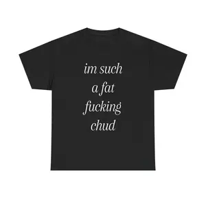 im such a chud T-Shirt Chud Meme Text Unisex Tee Bold Design Comfortable Everyday Wear