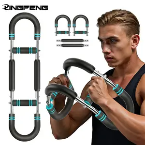 Adjustable Resistance Torque Arm Trainer (60-140 Lbs), Chest Training Equipment, Forearm Strength Bar, Workout for Pectoral & Latissimus Dorsi, Adjustable Exercise Machine