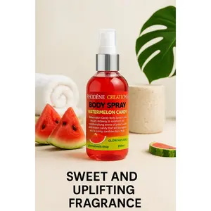 Rhodene Creations Watermelon Candy Body Spray Sweet Uplifting Fragrance Single Item 120ml Glow Naturally