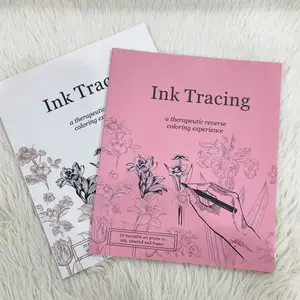Ink Tracing Special Copying Experience Drawing Book, Coloring Experience Coloring Book, Creative Art Journal for Artists & Beginners, Therapeutic Coloring