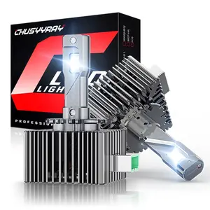 For Chevy Camaro 2010-2013 2PCS LED Headlight Bulb D1S D1R High Low Beam White