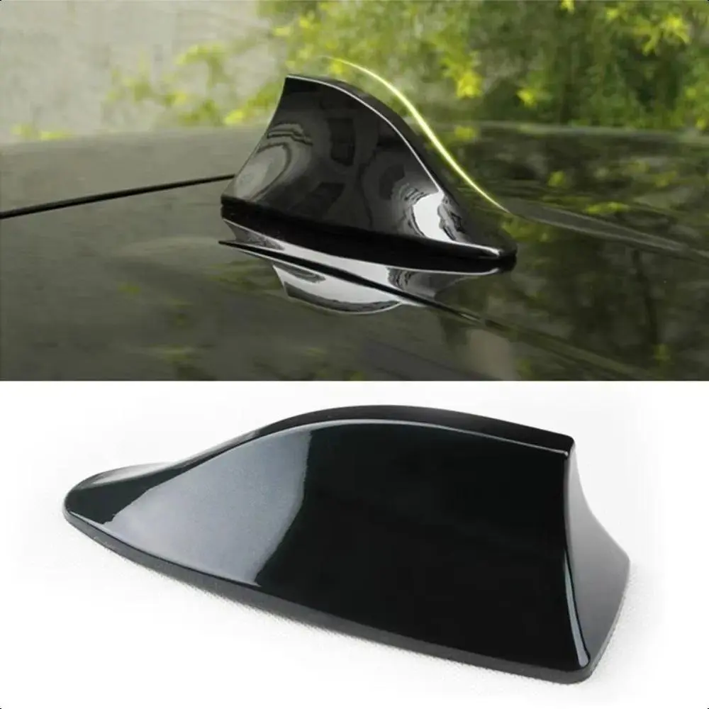 Car modified radio signal antenna shark fin special antenna roof tail decorative antenna modified hole-free Car Antenna Replacement