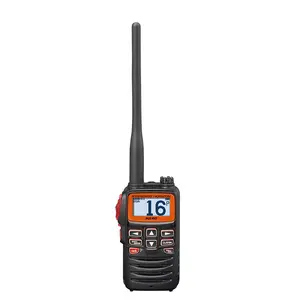 212 MAIN HX40 Marine VHF Transceiver, 6W Ultra-Compact Handheld Waterproof Radio with 600mW Loud Audio Output, 1850mAh Battery, NOAA Weather Alert