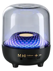 Aurestudia Sixth Generation Bluetooth Stereo Speakers with LED Light Premium Bass TWS Dual Technology for Mobile Phones Home Theaters Audio Sound Box Machine