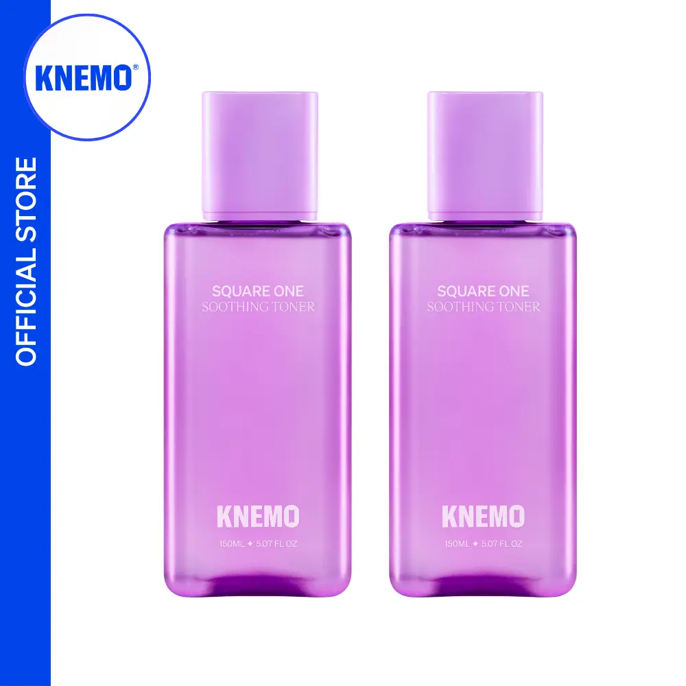 [KNEMO Official] Square One Duo - Hydrating, Calming, and Pore Refining Toner 150ml