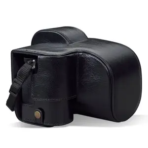MegaGear Nikon Z5 (24-50mm Lens) Ever Ready Genuine Leather Camera Case