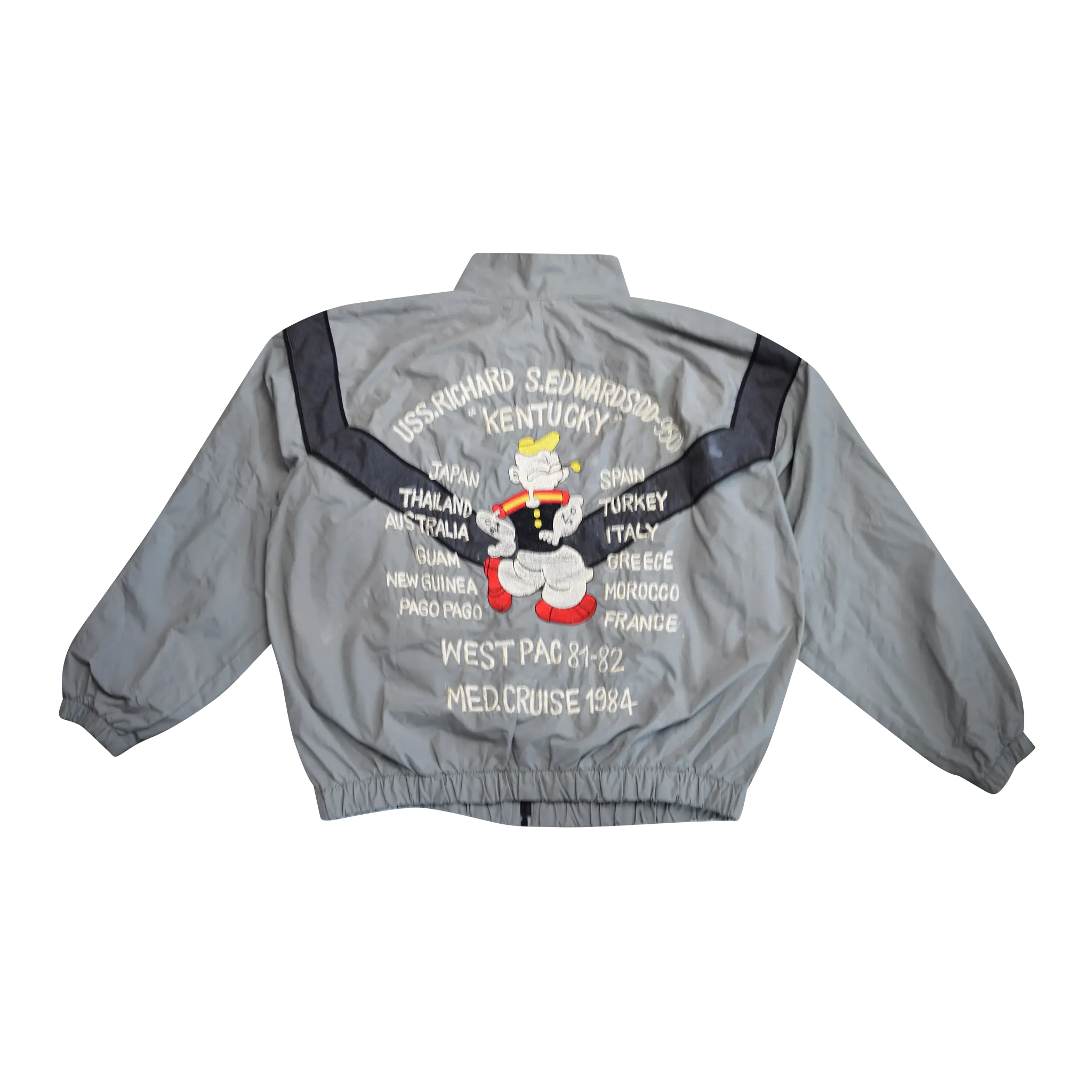 Popeye Military Windbreaker
