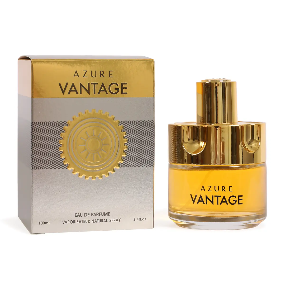 Vantage Eau de Parfume Natural Spray Cologne for Men 100ml/3.4fl.oz. - Fragrance for Men men cologne
