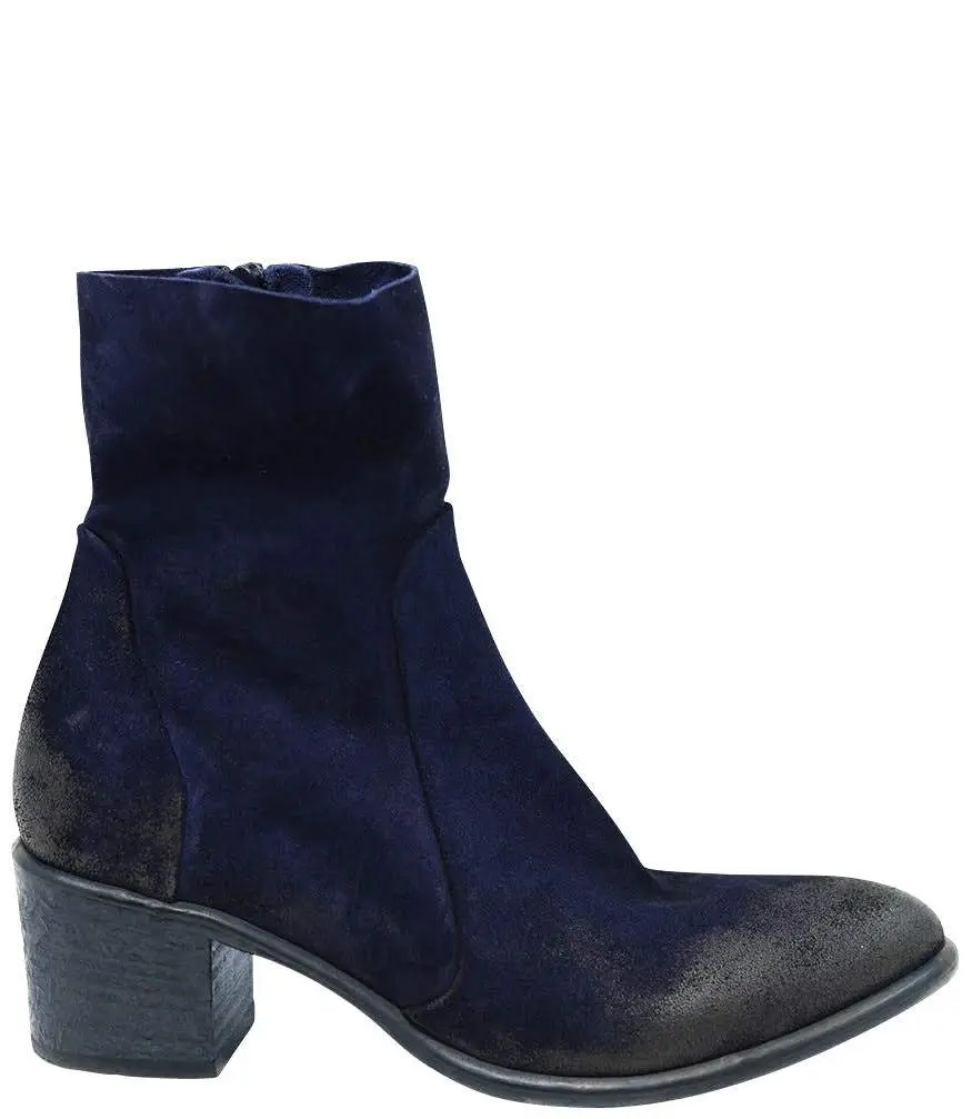 Madison Maison Navy Suede Ankle Boot