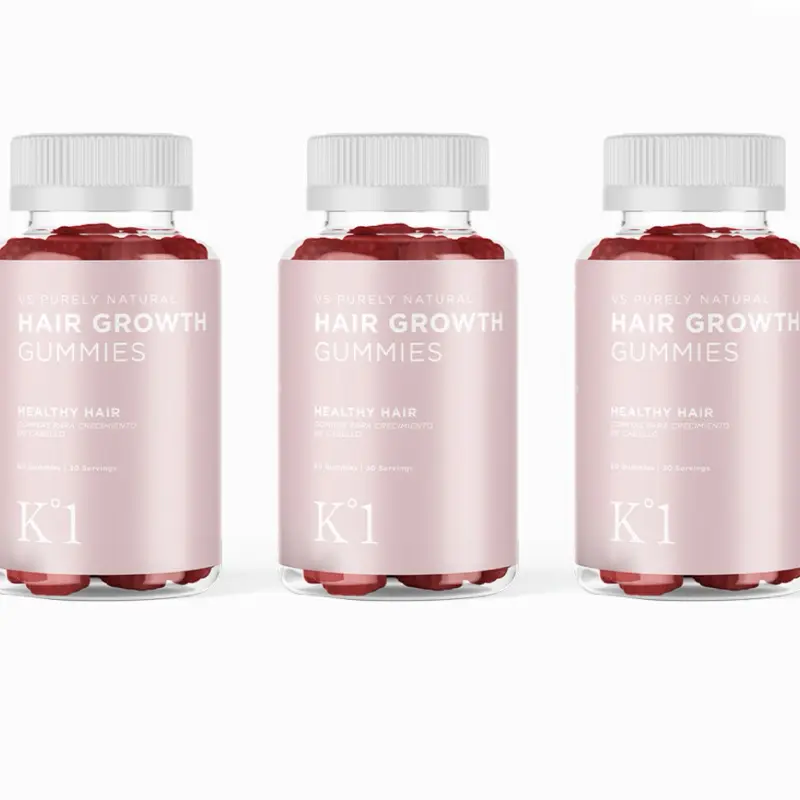 Plantitas K1 Hair Growth Gummies Trio