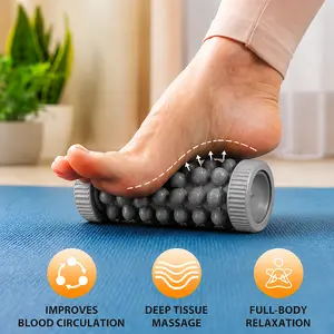 Plantar Fasciitis Foot Massage Roller, Manual Deep Tissue Foot Roller Massager, Trigger Point Relief Tool for Arch Heel Pain Recovery