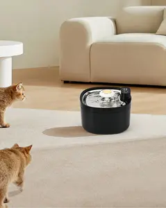 Automatic Pet Water Dispenser Electric 2.6L for Cats and Dogs Modern Design Easy to Use