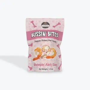 Freeze Dried Dog Treats, Freeze Dried Cat Treats, Single Ingredient High Value Reward - Shrimp
