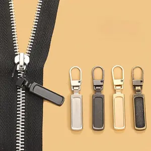 Detachable 10pcs Metal Zipper Pullers - for Zipper Sliders Head Zippers Repair, Sewing Notions, Zipper Easy Remove