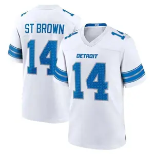 Full Print ST Brown #14 Jersey Shirt, America Football Jersey, Sport Clothing, Football Uniform, Jersey For Football Fans, Gift for him