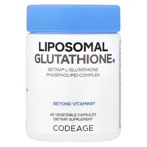 Codeage Liposomal, Glutathione, 60 Vegetable Capsules (250 mg per Capsule)