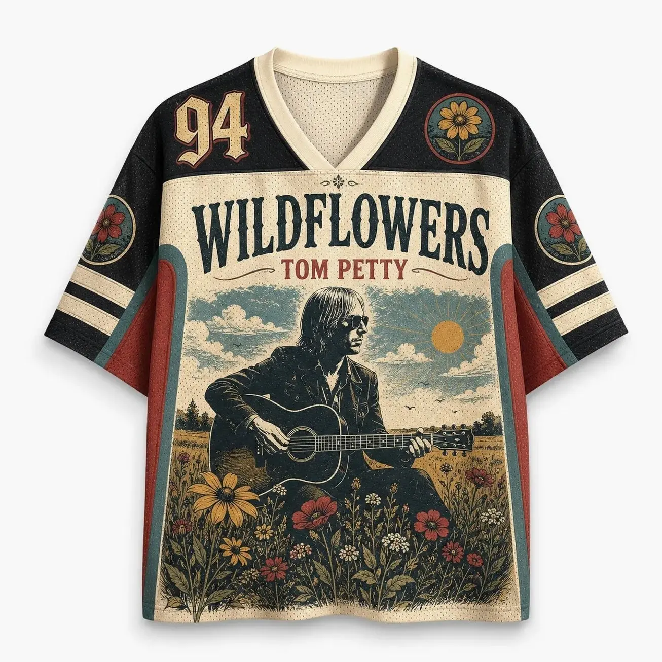 Tom Petty Wildflowers Jersey Shirts UVP