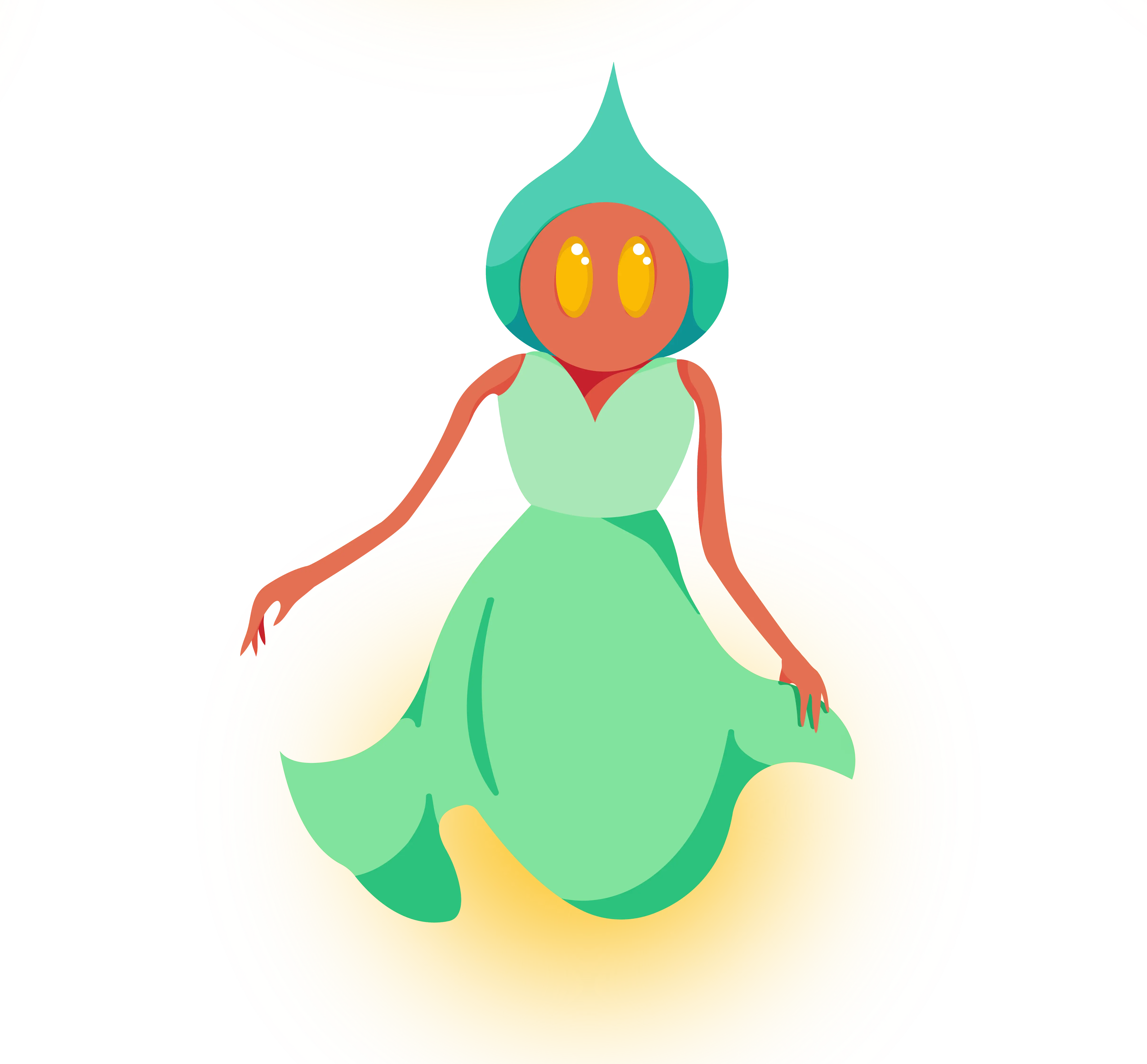Flatwoods Monster Sticker