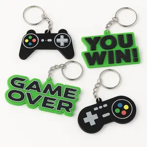 Level Up Gaming Keychains - 8 Pack Party Favors