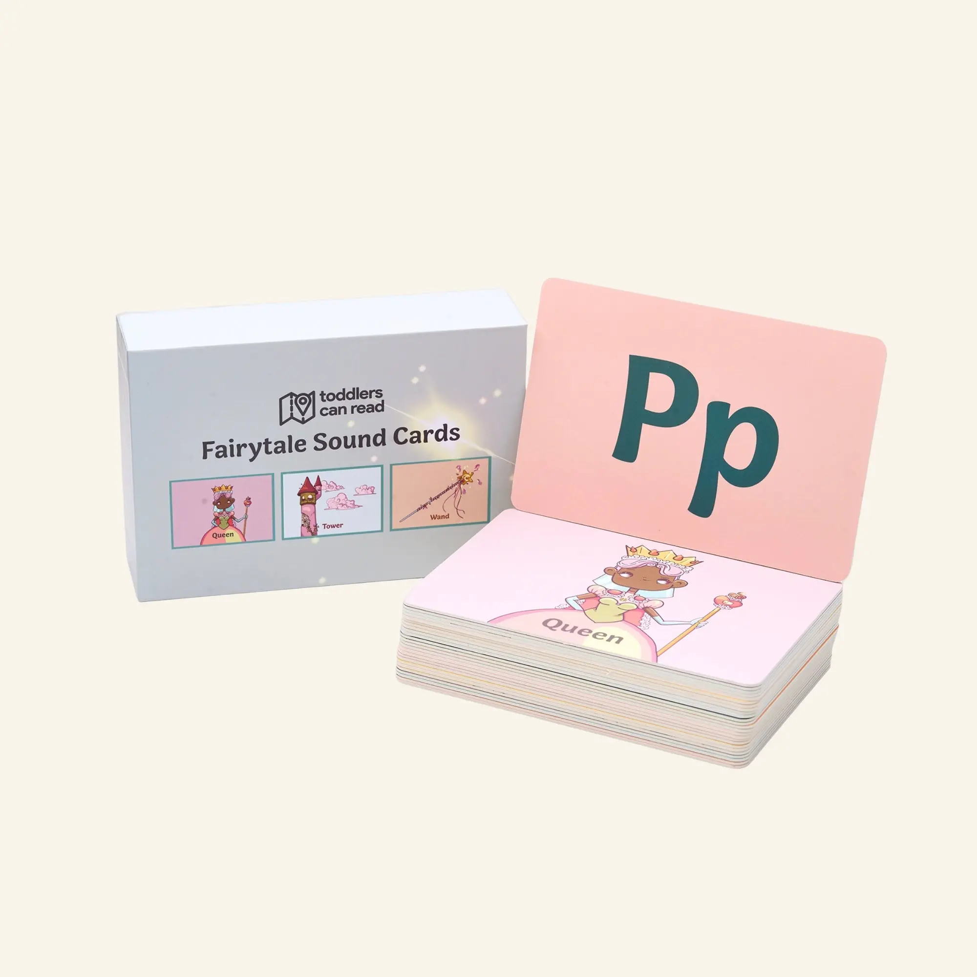Toddlers Can Read Fairy Tale ABC Flashcards
