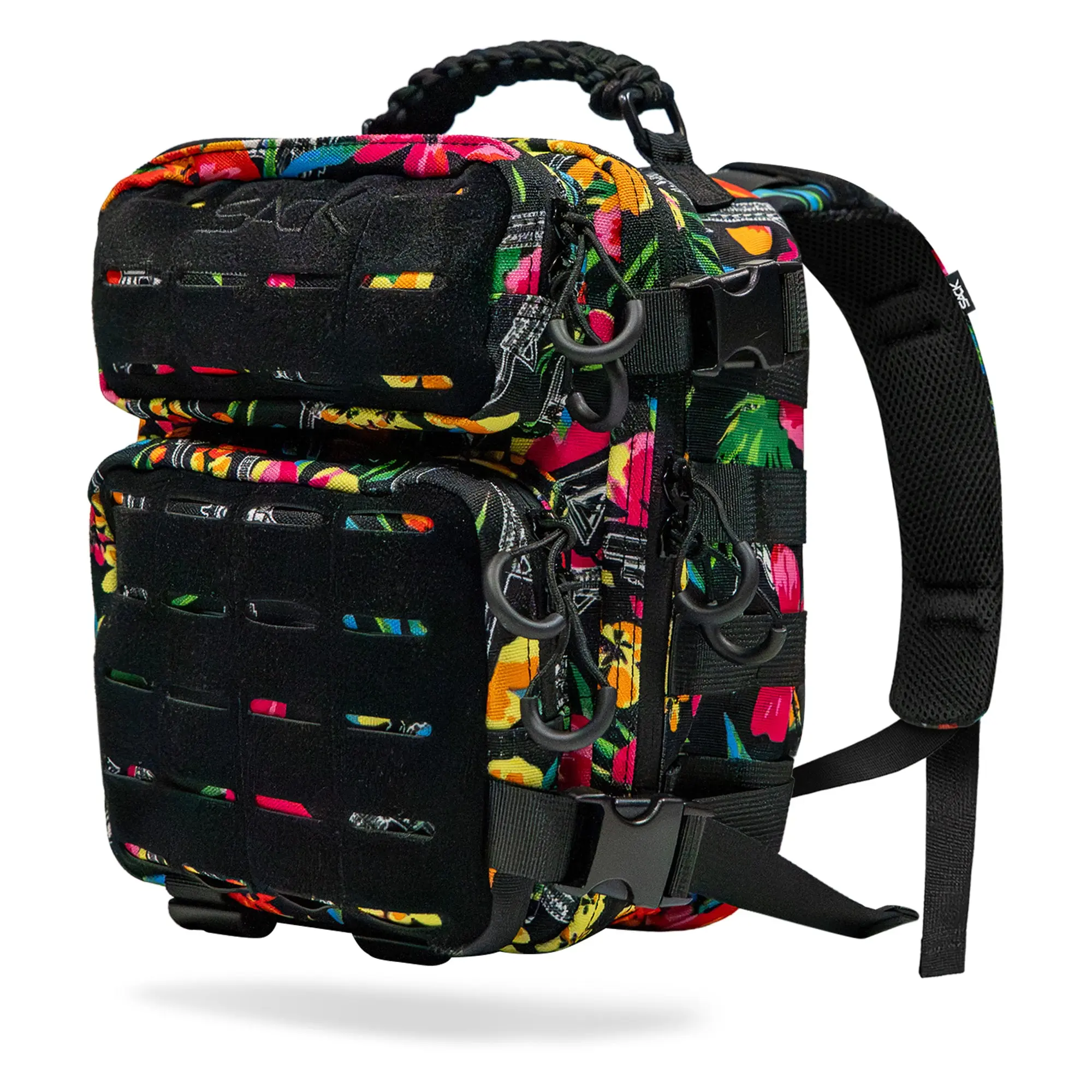 Tactical Carryon Backpack Travel Bag, Compact Design with Waterproof Lining, MOLLE Webbing, and Padded Straps for Everyday Carry, Edc, Tactical Backpacks