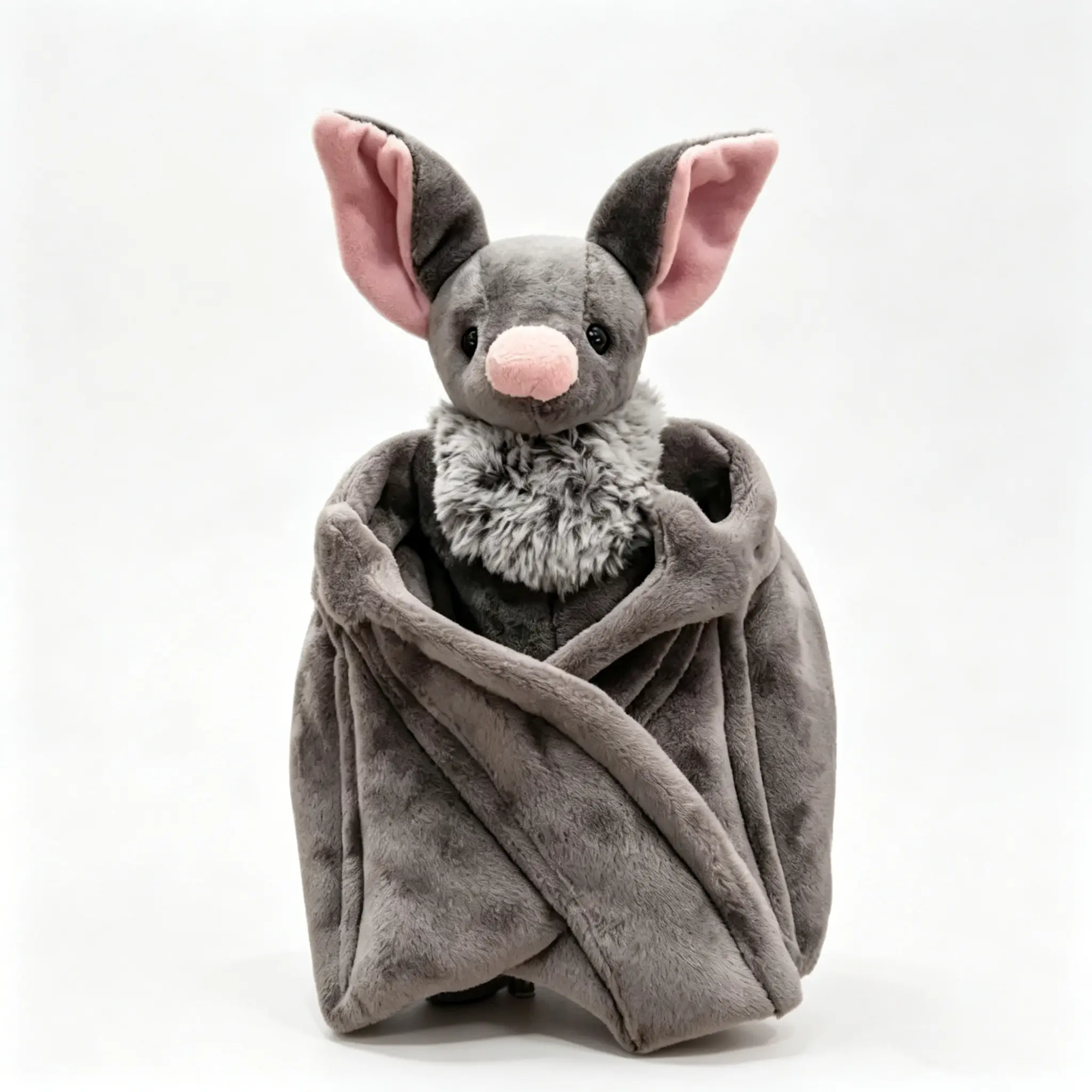 Dark Academia Gothic Bat Stuffed Plush Doll 23 Inch Large Wing Soft Vampire Toy Spooky Halloween Room Decor Gift for Gothic Enthusiasts